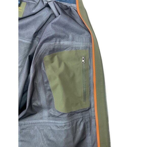 Territory Ahead Men's Blue Olive and Orange 3 in 1 Jacket Sz L - Picture 11 of 16